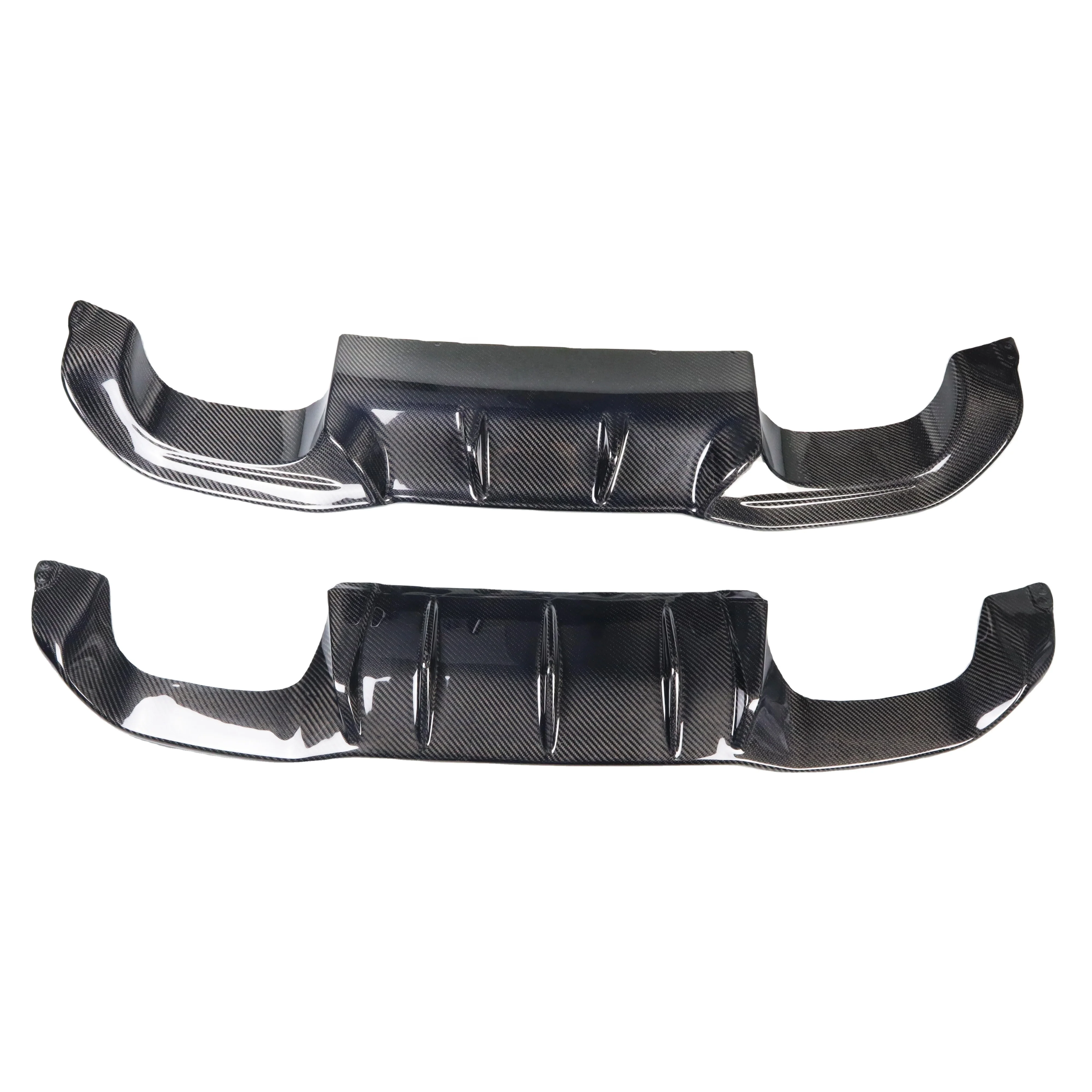 Auto AK Type Carbon Fiber Rear Diffuser For F87 M2 M2C Competition Rear Body Kit 2016+custom