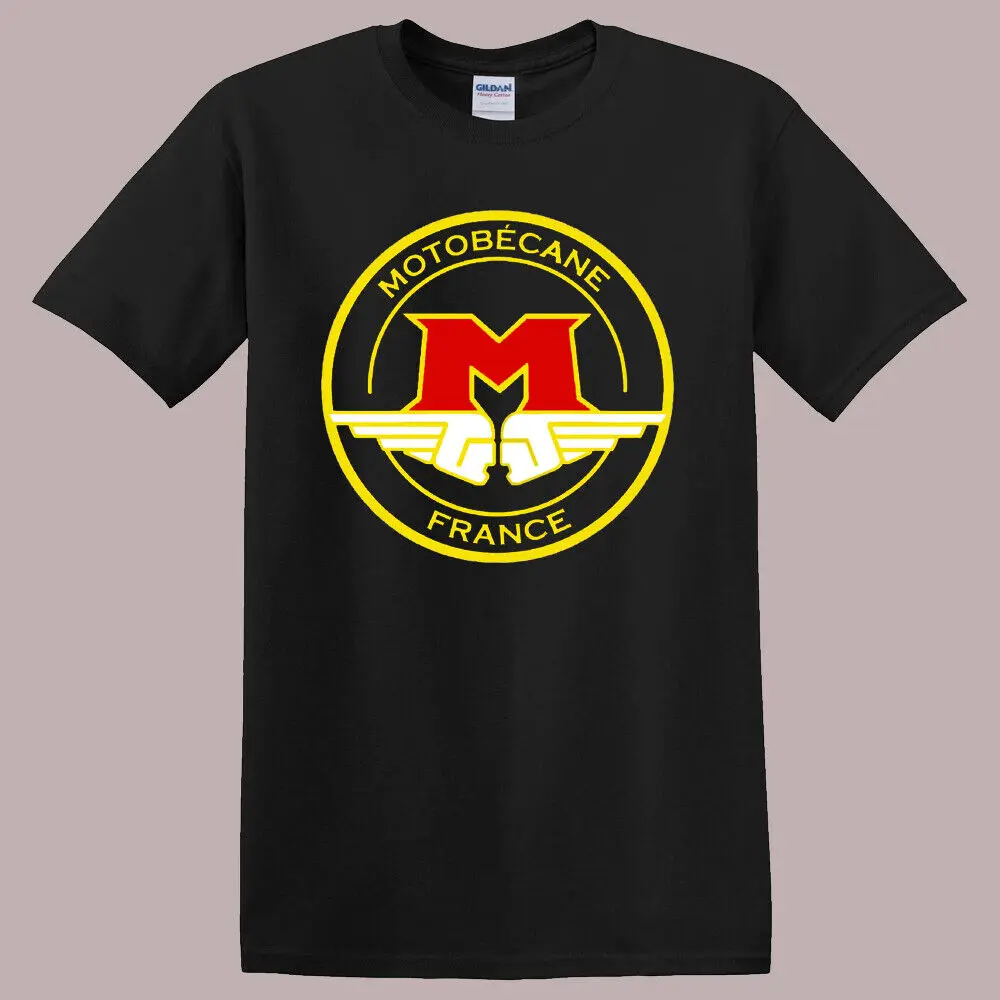 Motocecane France Moto Logo T-Shirt Nera Taglia S-5Xl