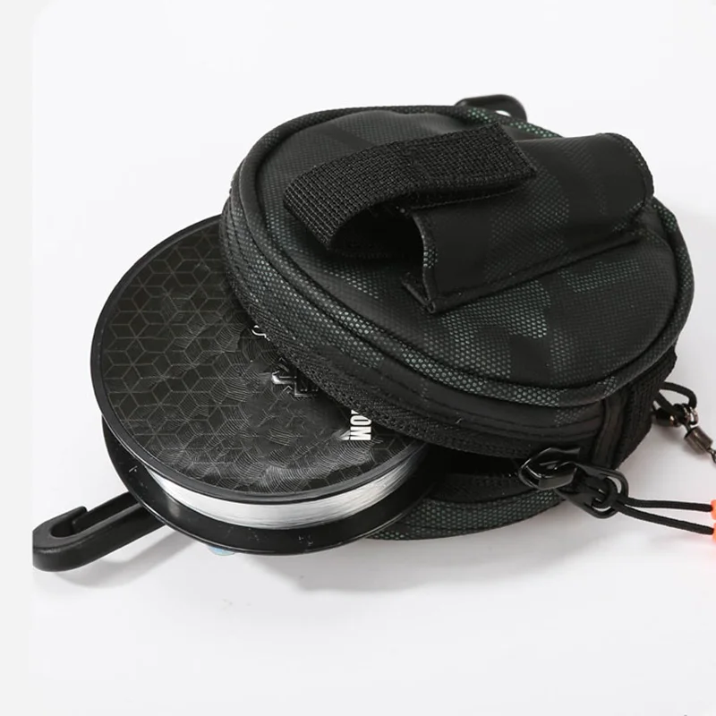 Waterproof Nylon Fishing Pouch with Lure Pliers Holder