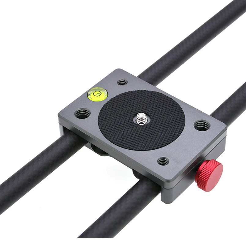 40CM Adjustable Carbon Fiber DSLR Camera Slider Shooting Stabilizer Rail for Canon Sony Video Photography Track Slider