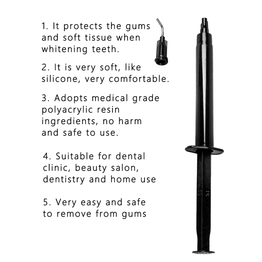 1.5ml/3ml Gingival Barrier Protection Gel Teeth Whitening Gum