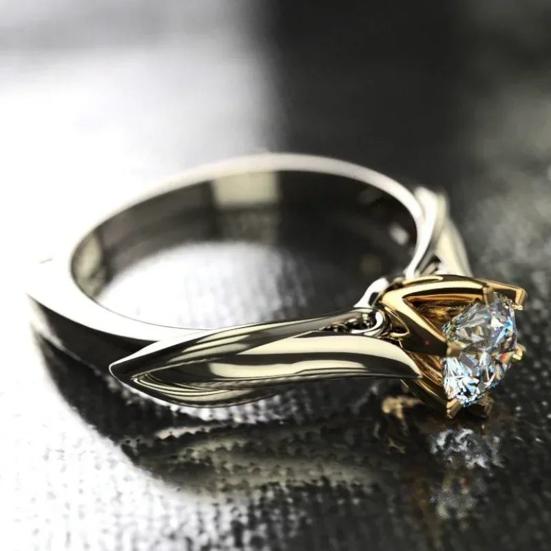 여성을위한 순수한 925 은반지 보석이있는 천연 Moissanite 반지 아름다운 보석 커플 결혼식 액세서리 새로운 트렌드