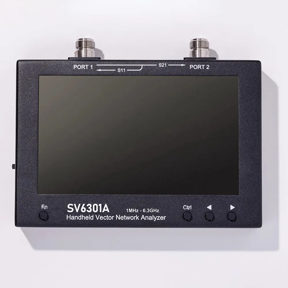 HTOOL SV6301A 6.3GHz Handheld Vector Network Analyzer VNA,S11 50dB,S21 75dB,8GB Storage English Russian Menu Software Provided