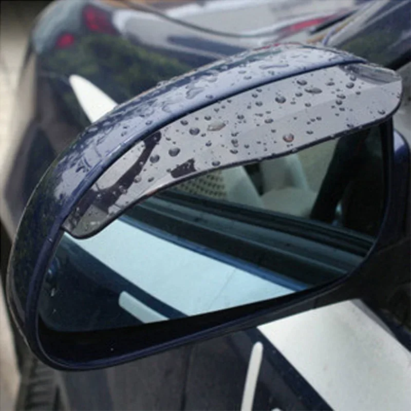 Car Rearview Mirror Rain Shield 2pcs