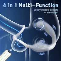 App-Steuerung, Vibrator für Männer, Prostata-Massagegerät, Dual-Penisring, Penisringe, Anal, vibrierender Buttplug, Analsexspielzeug für Männer 1