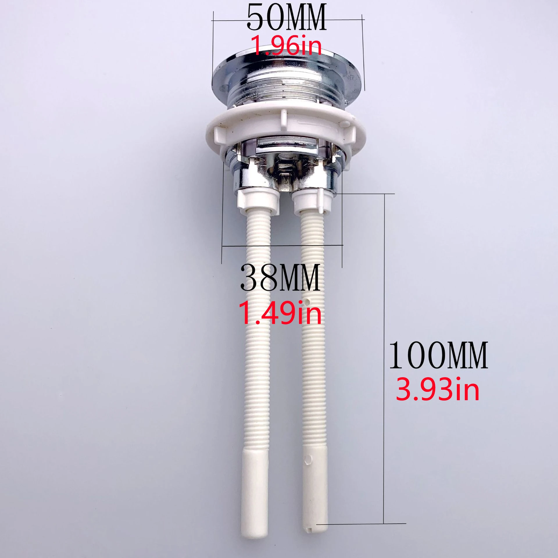 Toilet Tank Accessories Double Flush Button 38/48/58MM Closestool Tank Valve Lid