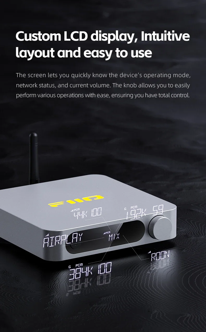 FiiO SR11 ストリーミング音楽レシーバーサポート AirPlay Roon
