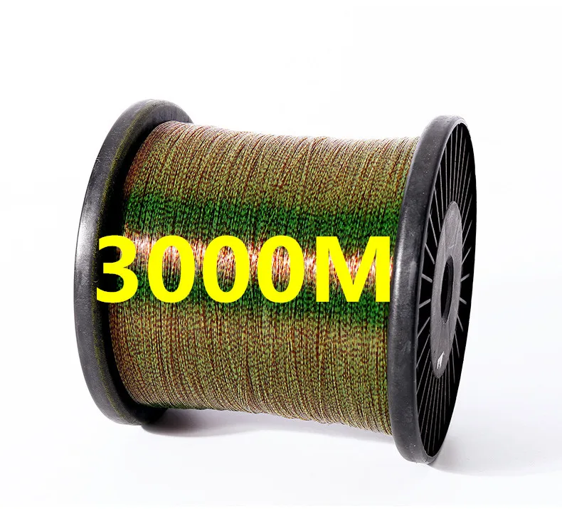 3000M Unsichtbare Angelschnur Speckle Karpfen Fluorkohlenstoff Linie Super Starke Gefleckte Linie Sinkende Nylon Fliegen Angelschnur Pesca Mar – Detail 1