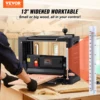 VEVOR Thickness Planer 13inch Benchtop Planer with Two-Blade 15-Amp 1800W Powerful Motor Low Noise for DIY Woodworking Planing 2