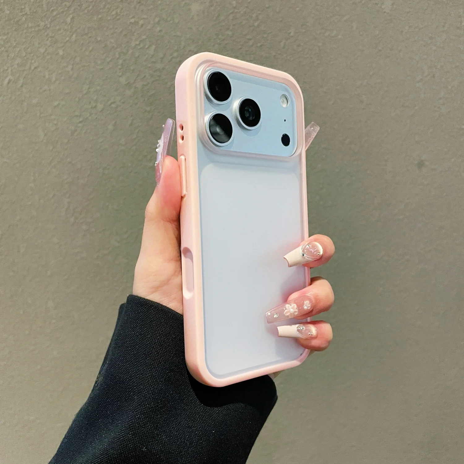 Fashion Minimalist Premium Matte Frosted Translucent Phone Case