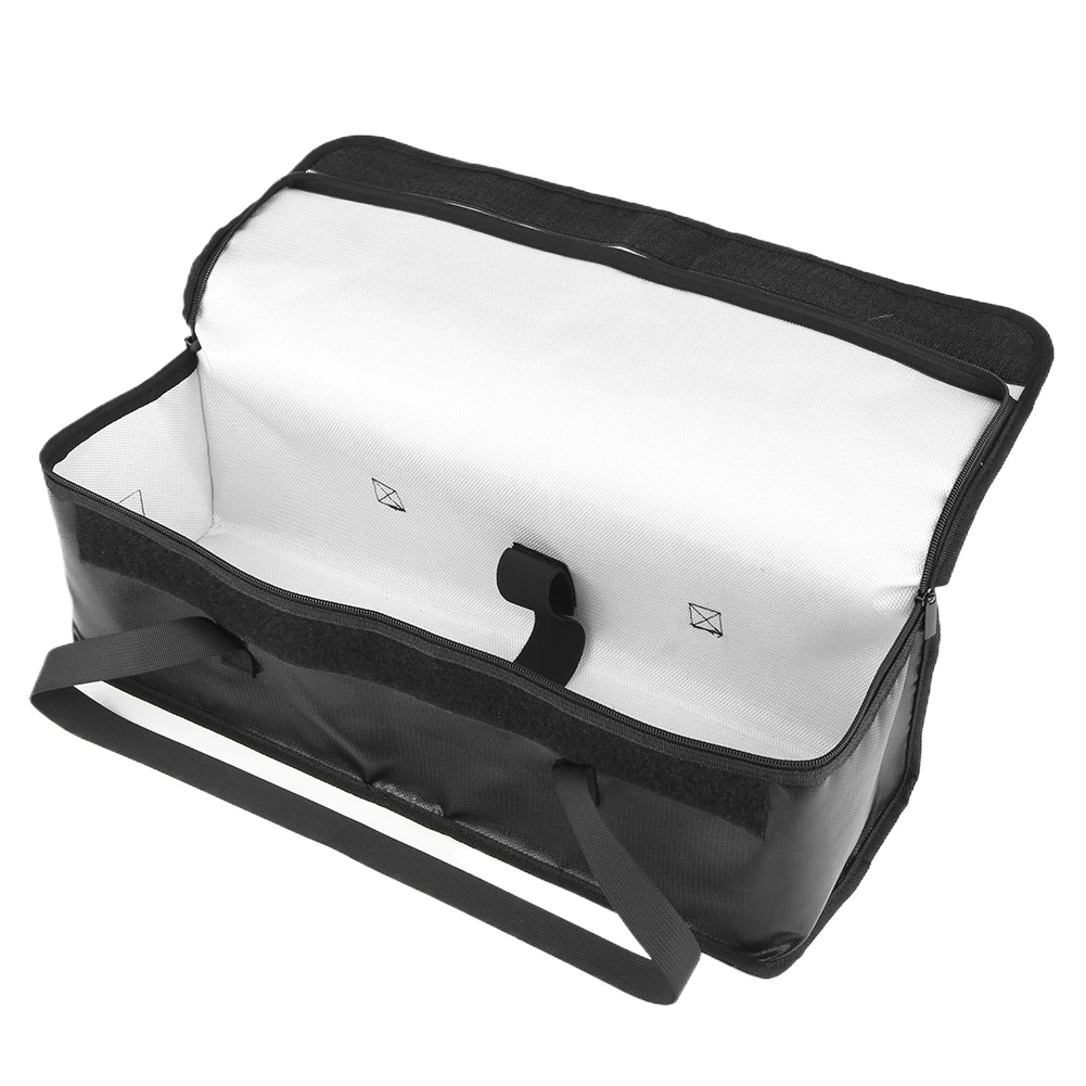 Ebike Battery Bag Battery Safe Bag Large Capacity Lithium Storage Pouch Explosionproof Waterproof for Charging