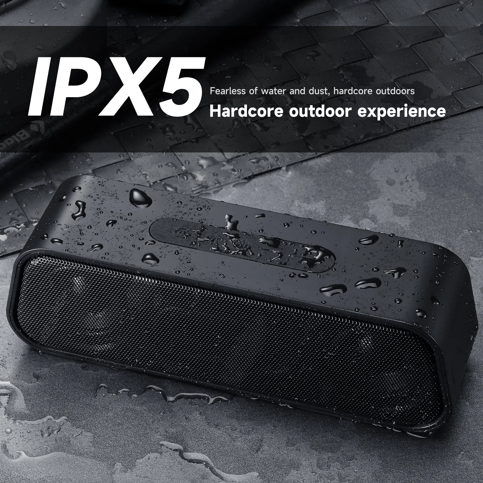 JBJW Portable Bluetooth Speaker Waterproof Small Speaker Computer Large Volume 13-hour Battery Life Mini