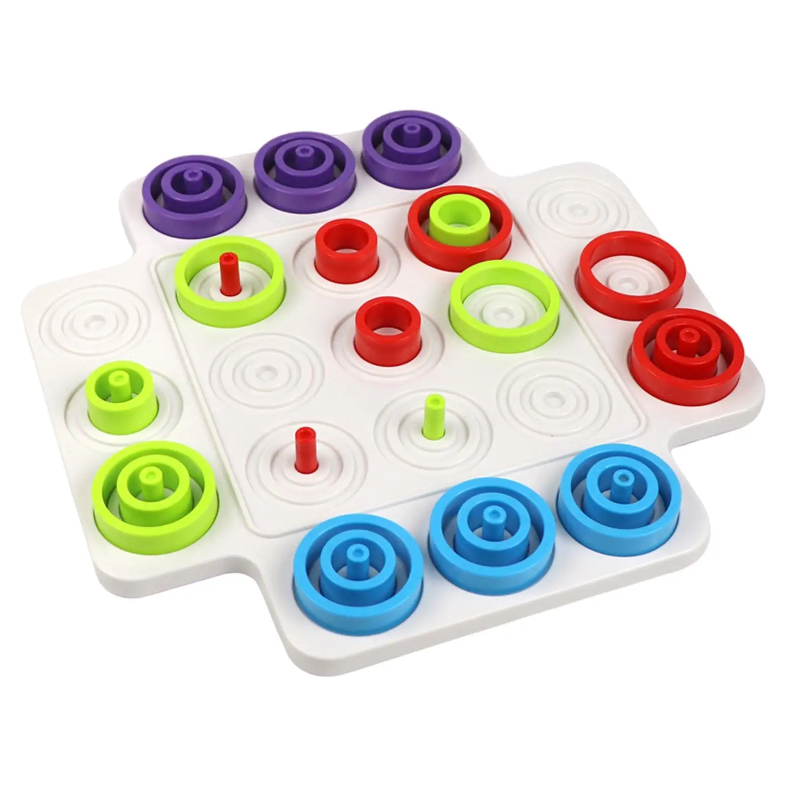 Rings Chess Puzzle Toys Educational Parent Child Interaction for