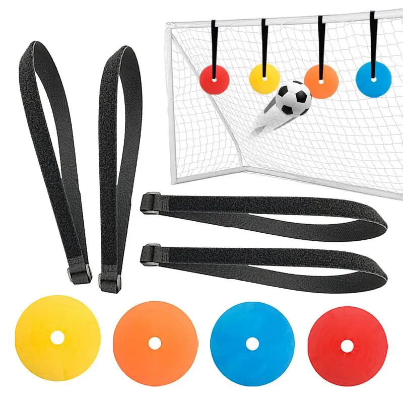 

Football Goal Target Discs Throwing Target Practice Soccer Targets Enhances Hit Rate Portable Soccer Training Supplies For