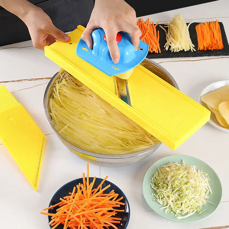 Description Picture 2 of itemMultifunctional Vegetable Shredder & Slicer Fruit Shredder Potato Mandolin Slicer Kitchen Gadget Sets Kitchen Accessories
