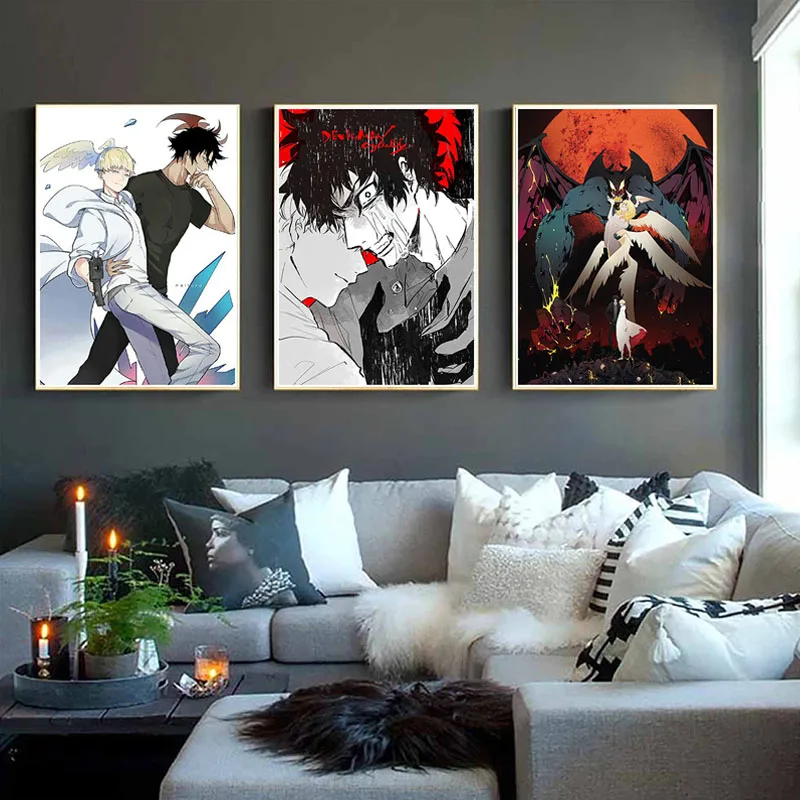 Afro Samurai Manga Decorative Painting Canvas 24x36 Poster Wall Art Living  Room Posters Bedroom Painting - Painting & Calligraphy - AliExpress