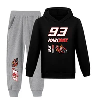 Marquez 93 Girl Hoodies Kids Hoodie Children's Coat Girls Sweatshirt Set Essentials Hoodies for Boy Sweatshirts Girls Fashion