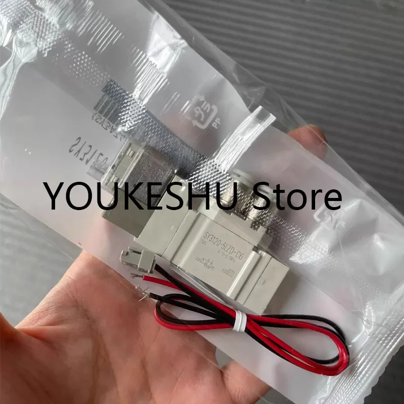 새로운 오리지널 솔레노이드 밸브 SY3120-5LZD-C6 DC 24V