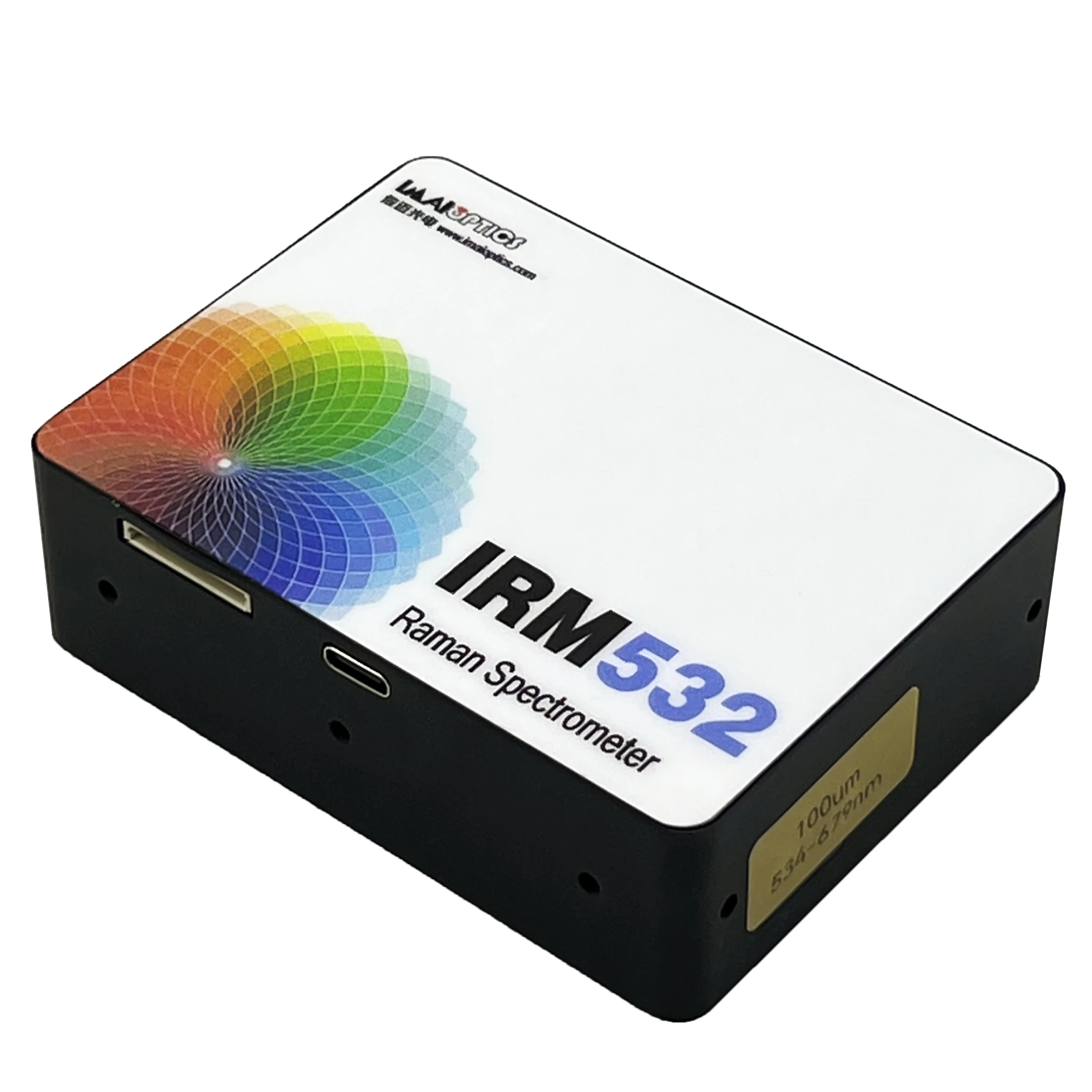 USB Micro Raman IRM532 High Sensitivity Fiber Optic Spectrometer Fluorescence Low Light Detection Substance Analysis