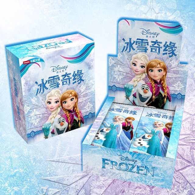 Panini leva magia da neve à coleção de cards Frozen, da Disney