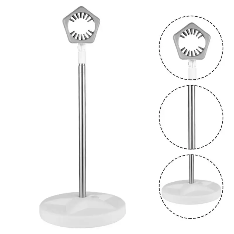 Telescopic Hair Dryer Holder Stainless Steel Blow Dryer Stand Hands Free Hanger Bathroom Shelf Hairdryer Rack Floor Stand Pet