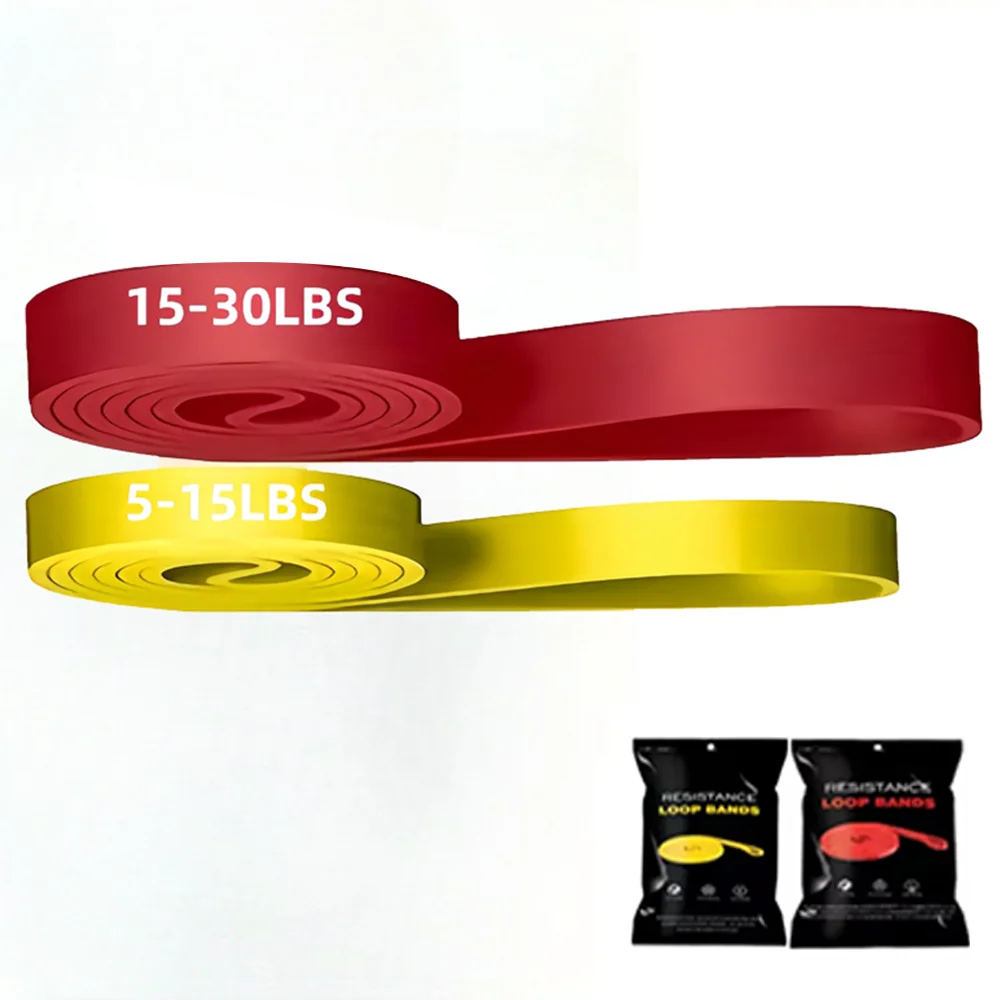 Dual-Level Heavy Resistance Bands - Versatile Exercise Bands for Strength Training, Yoga, and Fitness Workouts