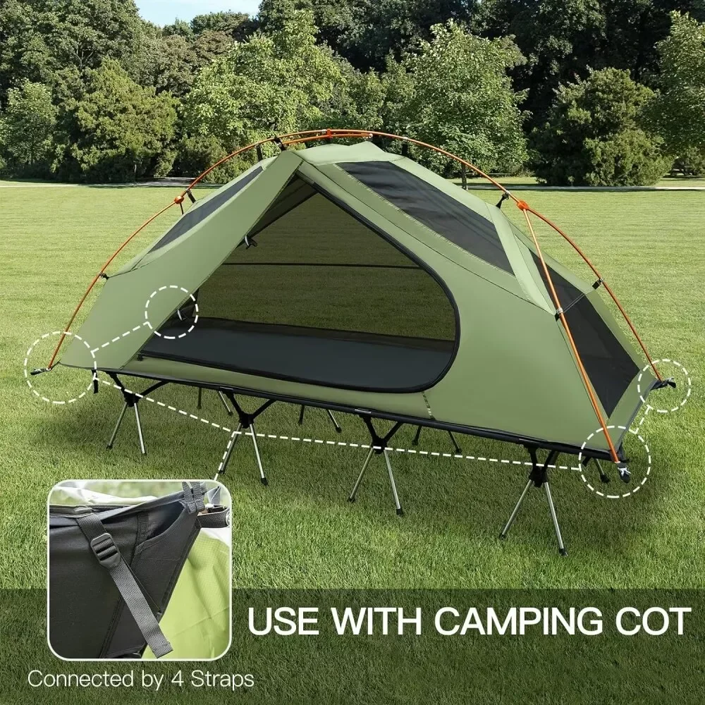 1-Person Camping Cot Tent 3