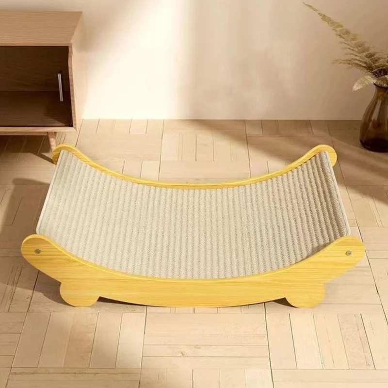 Sisal Cats Scratching Board Interaction Cats Scratching Pad Paws Training Toy