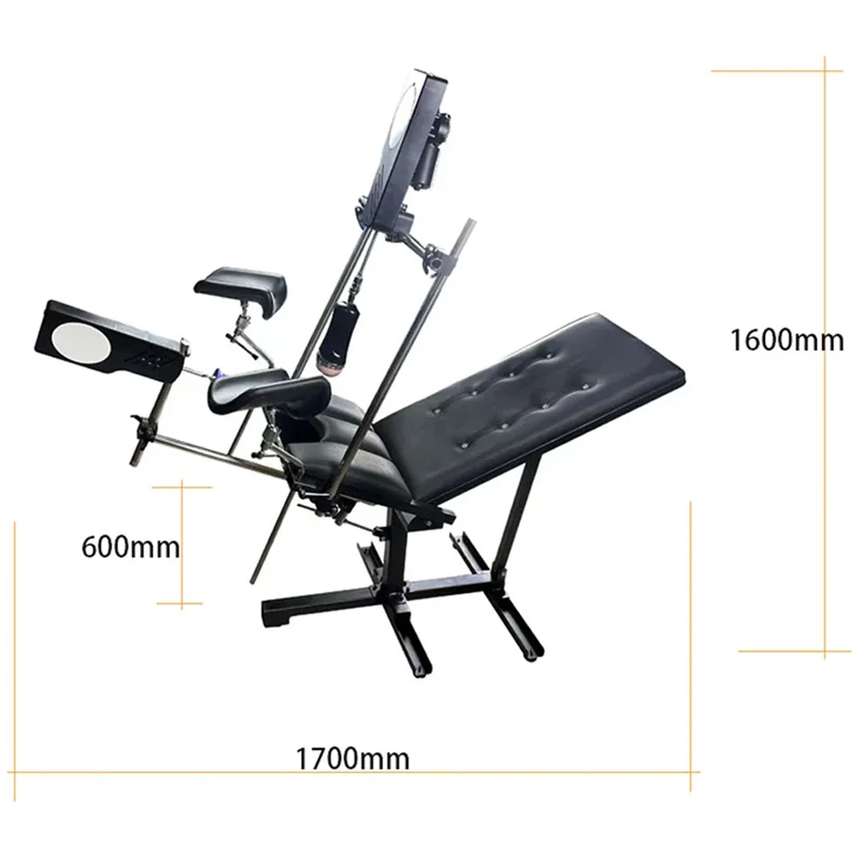 Sex Chair Women's Sex Toys-Bedroom Couple Furniture, Sexual Posture Enhancer, Adult Sexual Tool Furniture (Black)