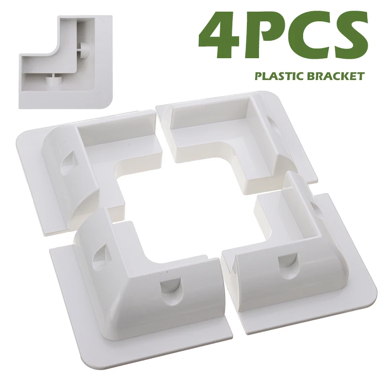 

4pcs Solar Panel Mounting Fixing Bracket Kit High Quality Roof Mounted Solar Panels Supporting Holder for Caravans Camper RV
