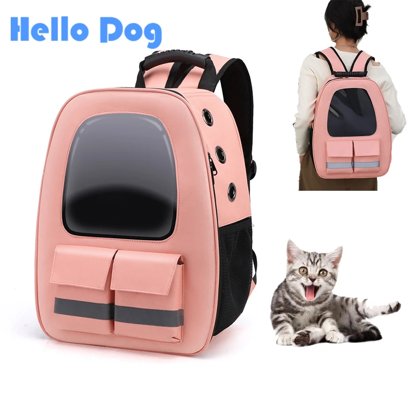 Cat Backpack Breathable Travel Pet Bag Upgrade Space Capsule Cat Bag