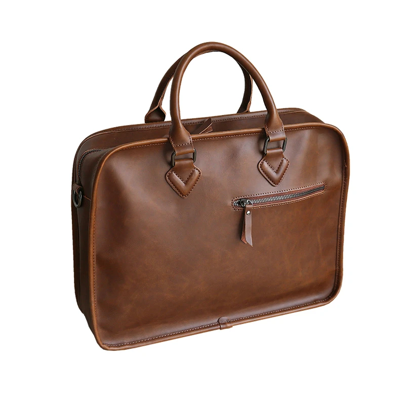 Fashion Trend Men HandBags Briefcase Business Bag Crossbody Bag Laptop Bag Large Capacity Satchel Single Shoulder Bag sac homme