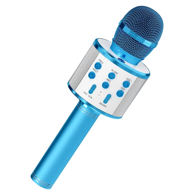 Microfonos Inalambricos Bluetooth Microfono Para Karaoke Grabacion De Voz  Niñas