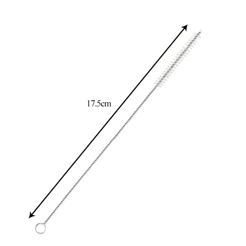 Straw Cleaner Brush for Stainless Reusable Extra Long for Mug Wide Drinking Straw Cleaning Brush for Sippy Cup Water Bottle 6