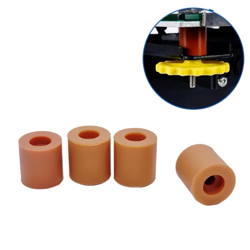 4pcs 3D Printer Silicone Solid Spacer High Temperature Hot Bed Leveling Column for CR10 10S Ender3 3S 3 Pro 3 V2 3d Priter Parts image 3
