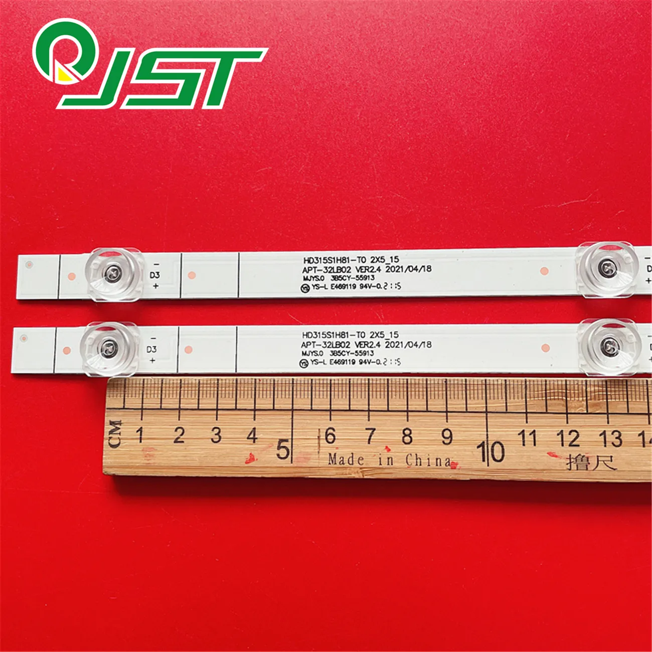 New 2pcs/Kit LED Strips for HSENSE 32 TV 32H4030F1