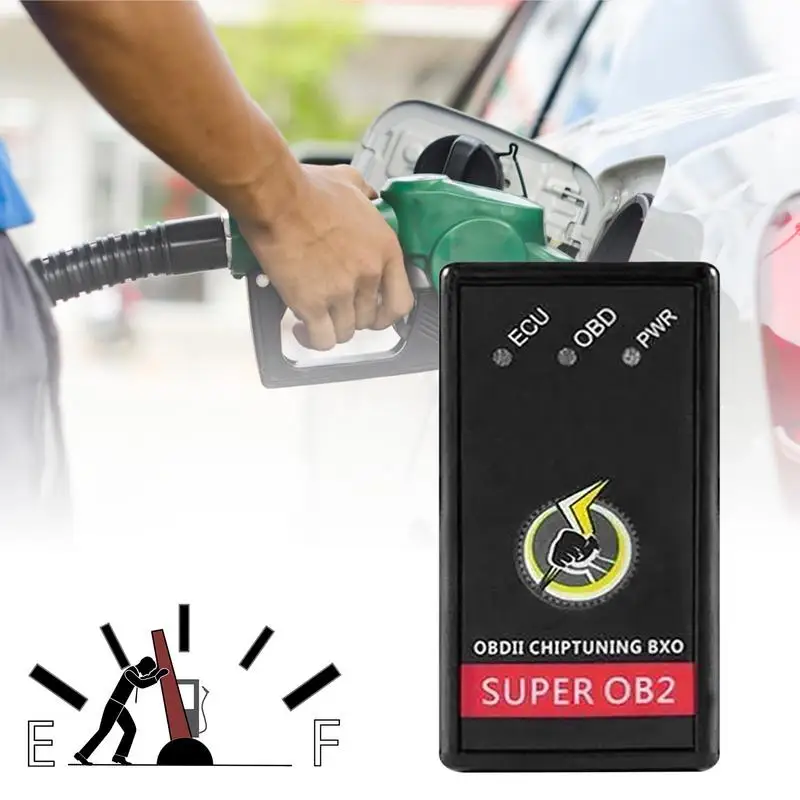 ECO Nitro EcoOBD2 Nitro Fuel Save More Power Chip Tuning Box OBD2 Eco OBD2 For Die-sel Benzine Gas-oline Car Plug&Driver
