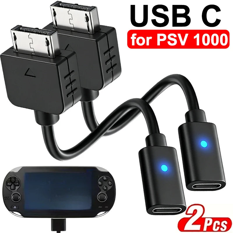 PS Vita 1000용 USB Type-C 여성용 충전 어댑터 Playstation ..