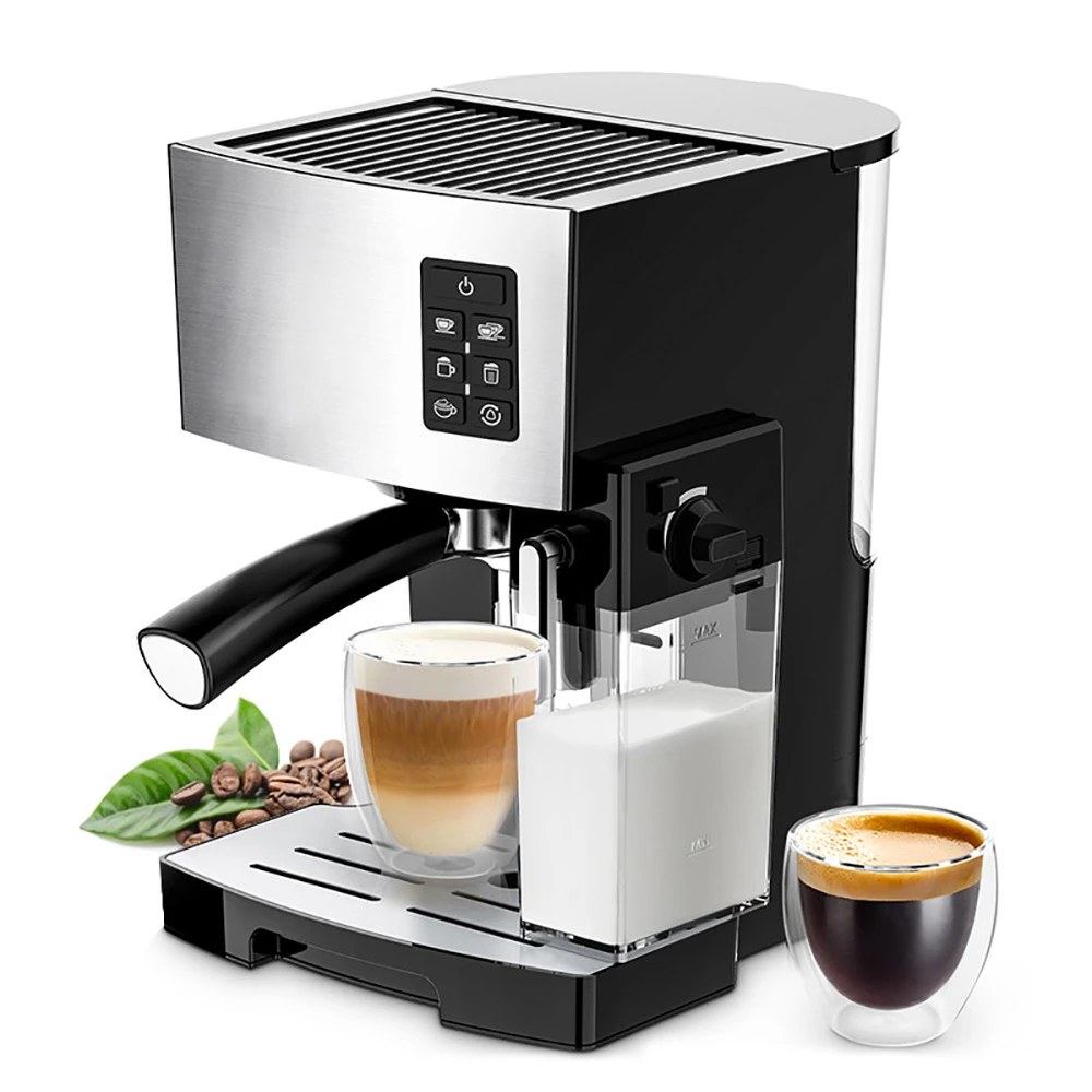 sap Wat dan ook plek Zhoutu Espresso Koffiezetapparaat Cappuccino Machine 19 Bar Snelle  Verwarming Systeem Met Krachtige Melk Tank, one Touch Brouwen  Espresso|Koffiemakers| - AliExpress