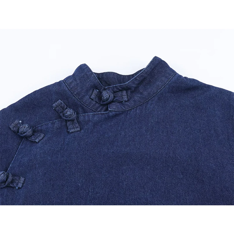 Chic Rope Knot Buckle Denim Cloak Jackets for Women 2025 Autumn New Cape Coat And Jacket Casual Streetwear Poncho Outerwear