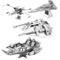 3D Metal Puzzle model kits DIY Laser Cut Puzzles Jigsaw Toy JSPT02 1