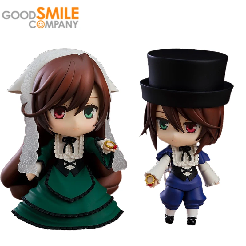 

GoodSmile Original Genuine GSC 1710 1711 Suiseiseki Souseiseki NENDOROID Rozen Maiden PVC Model Toy Desktop Decoration Gif