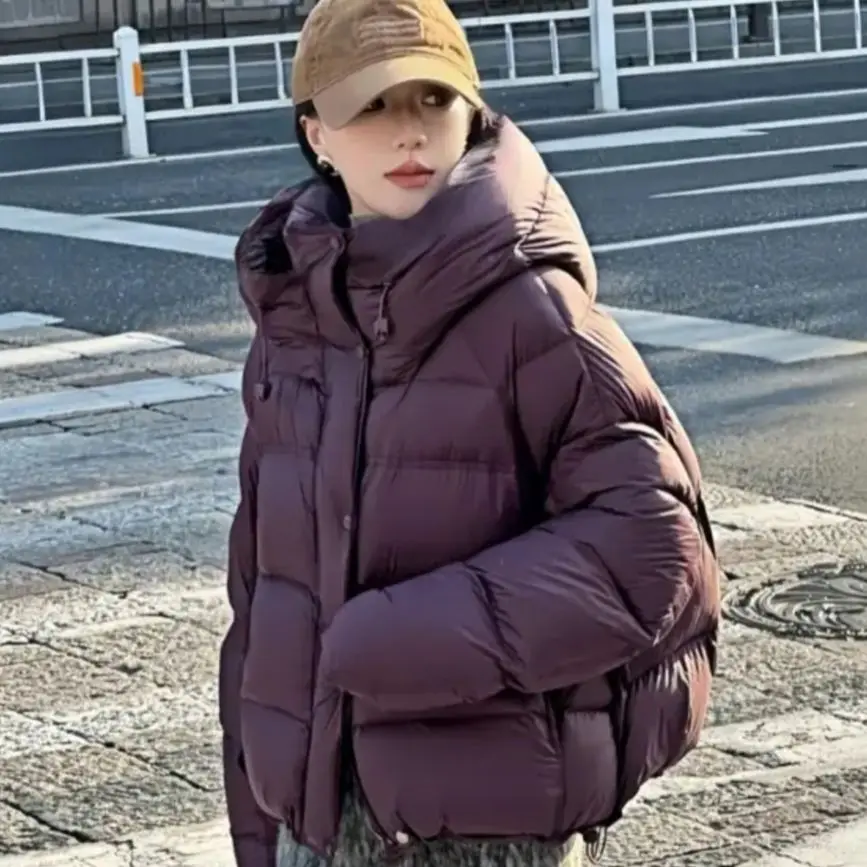 Women's Winter Cotton Coat Top Coat Short Breaded Clothes Thickened Warm Leisure New Comfortable New Niche Versatile Trend Brand