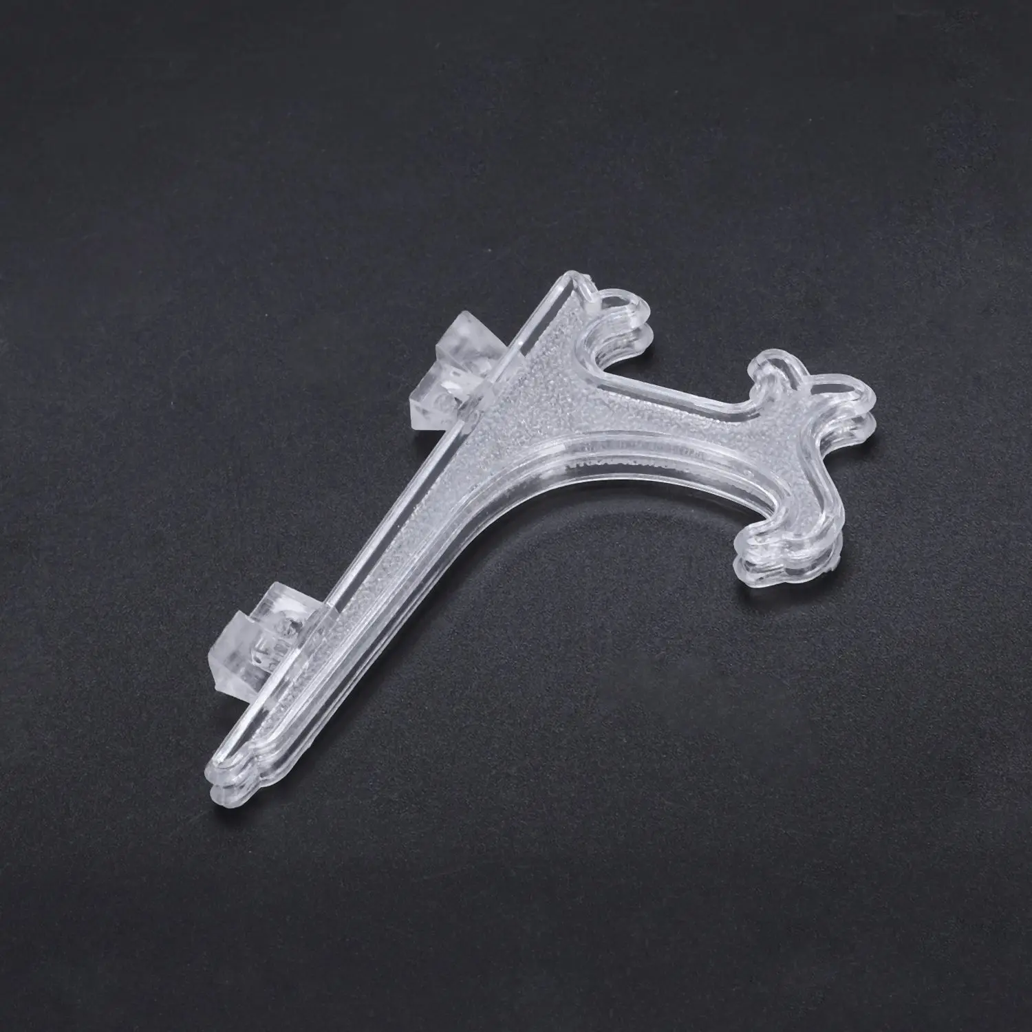12Pcs 3 Inch Plastic Easels or Plate Holders Display Dinner Plate (Transparent), sketch easel, plate display stand