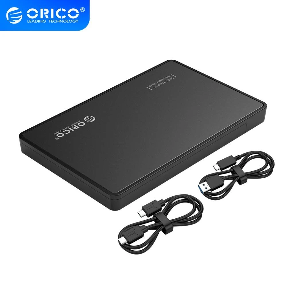 ORICO HDD Case 2.5 inch SATA 3.0 to USB 3.1 Gen2 SSD Case For Type C Super High Speed Hard Disk Drive External HDD Enclosure external hdd enclosure 3.5