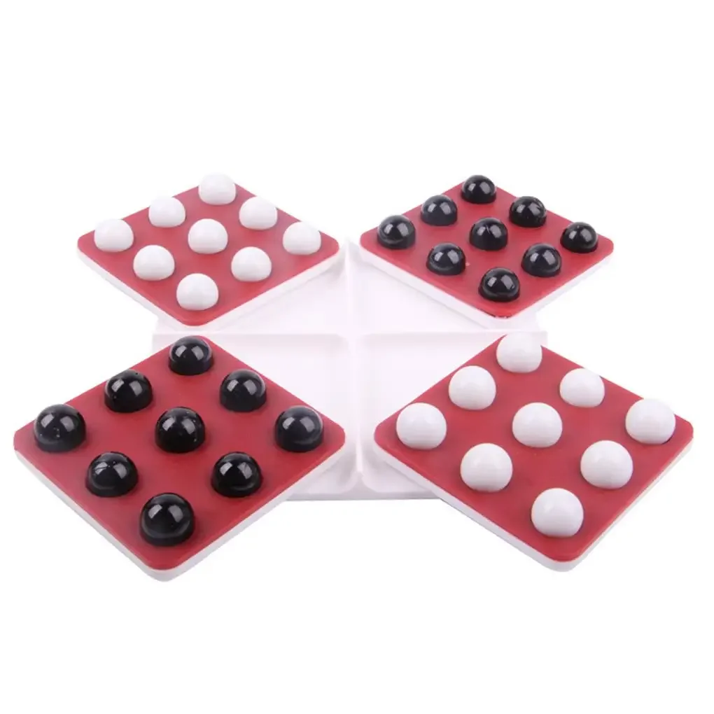 Pentago Game Pentago Board Game Gomoku Magic Gomoku With Black And White Beads Parenting Puzzle Board Game Chess Gobang Qenueson 3