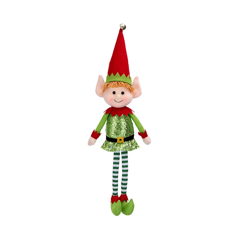 Elf Window Display Figurine 65cm Tall Long Legged Christmas Ornament For Home Decor And Window Displays For Collectors