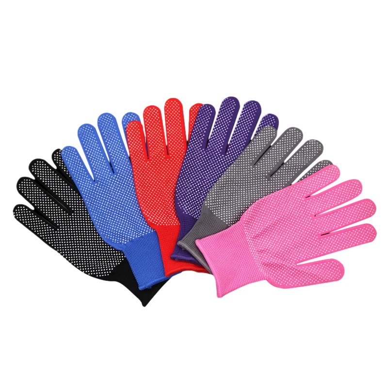 

1pair 13 Needle Nylon Labor Gloves PU Palm Coating Safety Protective Anti Slip And Anti-static Work Gloves