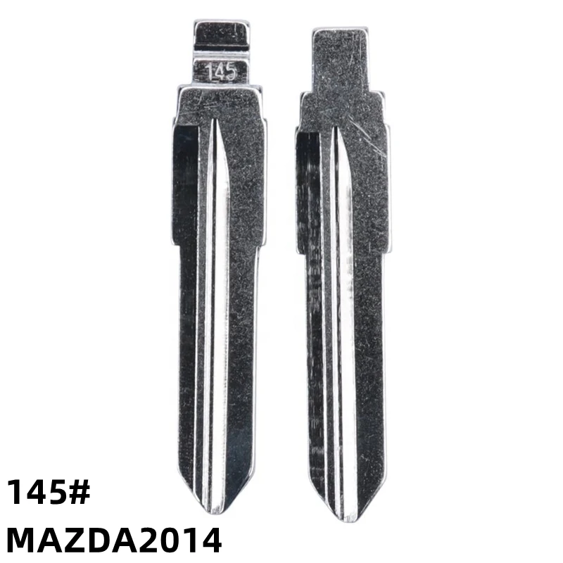 OEM 5Pcs 145# MAZDA2014 Metal Blank Uncut Remote Key Blade For Mazda M6 ...
