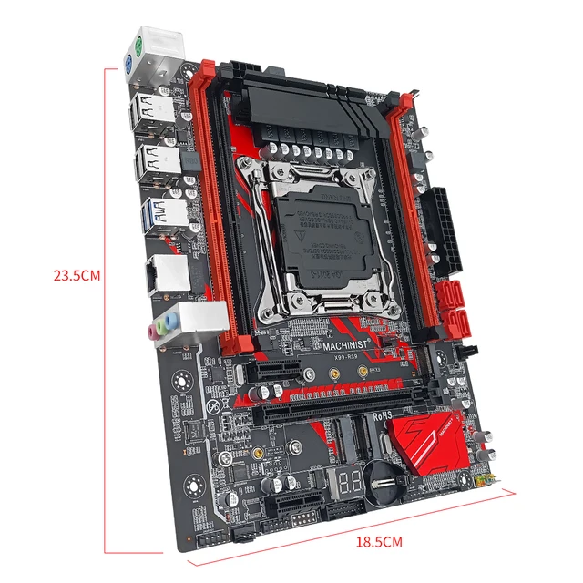 MACHINIST X99 Kit Motherboard With Xeon E5 2650 V3 CPU 2x8GB=16GB DDR4 2666Mhz RAM Memory LGA 2011-3 Combo ATX NVME M.2 RS9 3